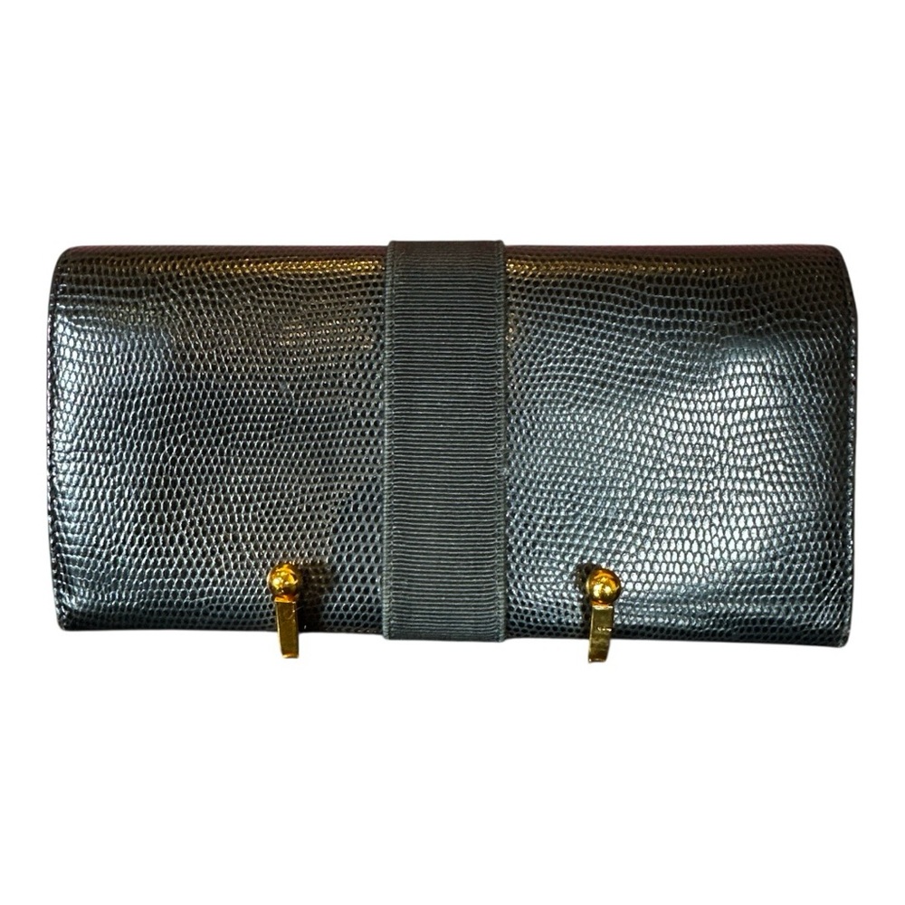 Salvatore Ferragamo Vintage Vara Ribbon Black Bi-fold Continental Wallet EUC - Picture 3 of 14